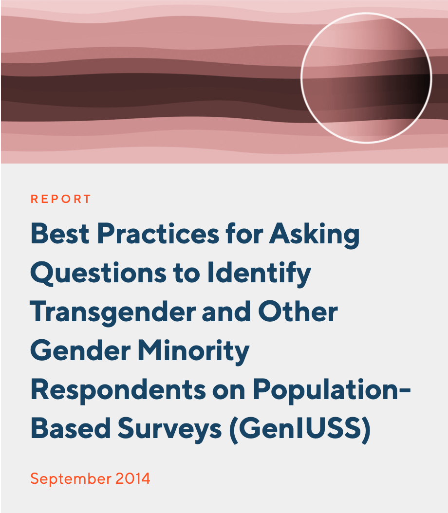 Best Questions for Identifying Transgender and Other Gender Minority Residents 